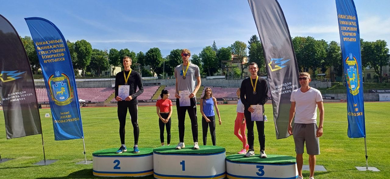 Студенти НУФВСУ - чемпіони та призери чемпіонату України з легкої атлетики серед молоді!