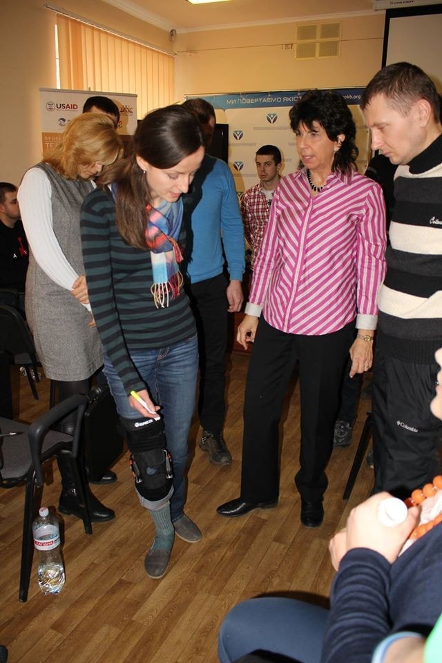 Про участь у тренінгі з нейрореабілітації на базі Запорізької обласної клінічної лікарні