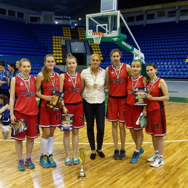 Жіноча збірна команда НУФВСУ з баскетболу стала призерками Студентської Баскетбольної Ліги України