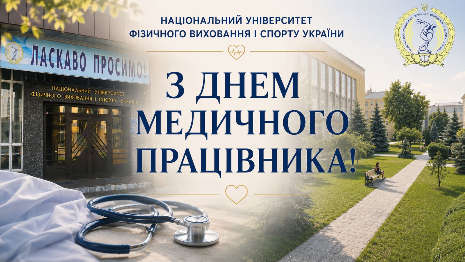 Привітання з  Днем медичного працівника! 