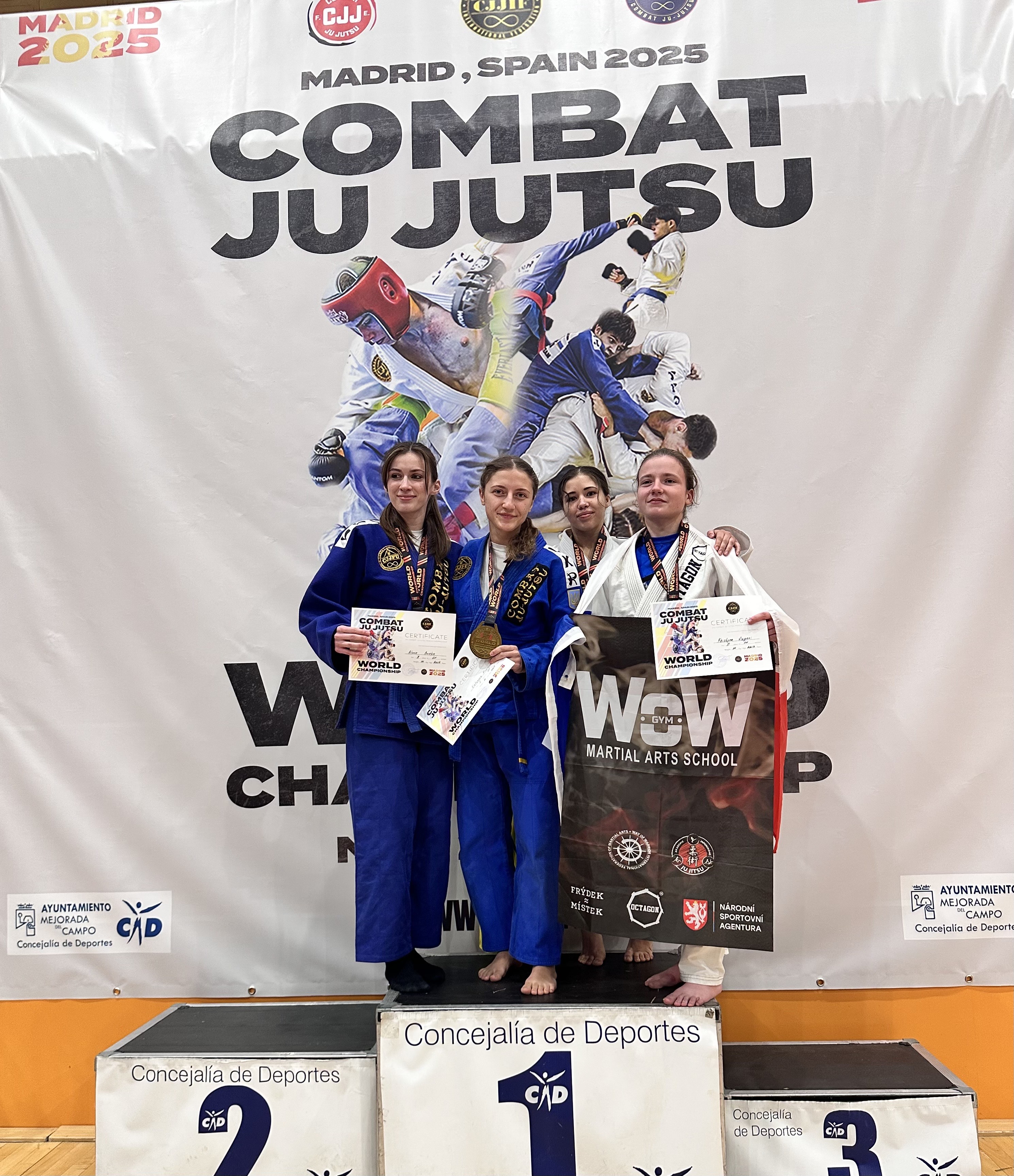 Студентка НУФВСУ — чемпіонка світу з комбат джиу-джитсу!