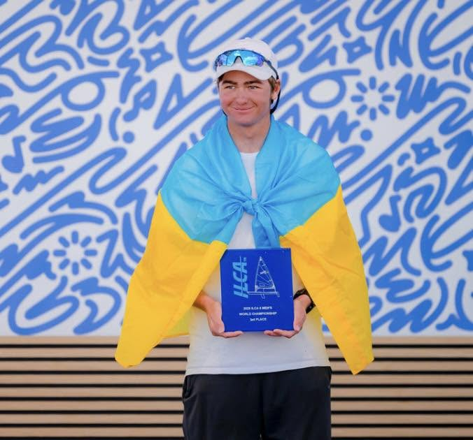 Семен Хащина - бронзовий призер ILCA 6 Men World Championship!